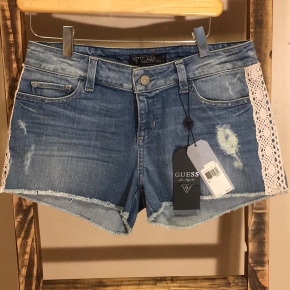 GUESS Jean Shorts - Picture 1 of 5